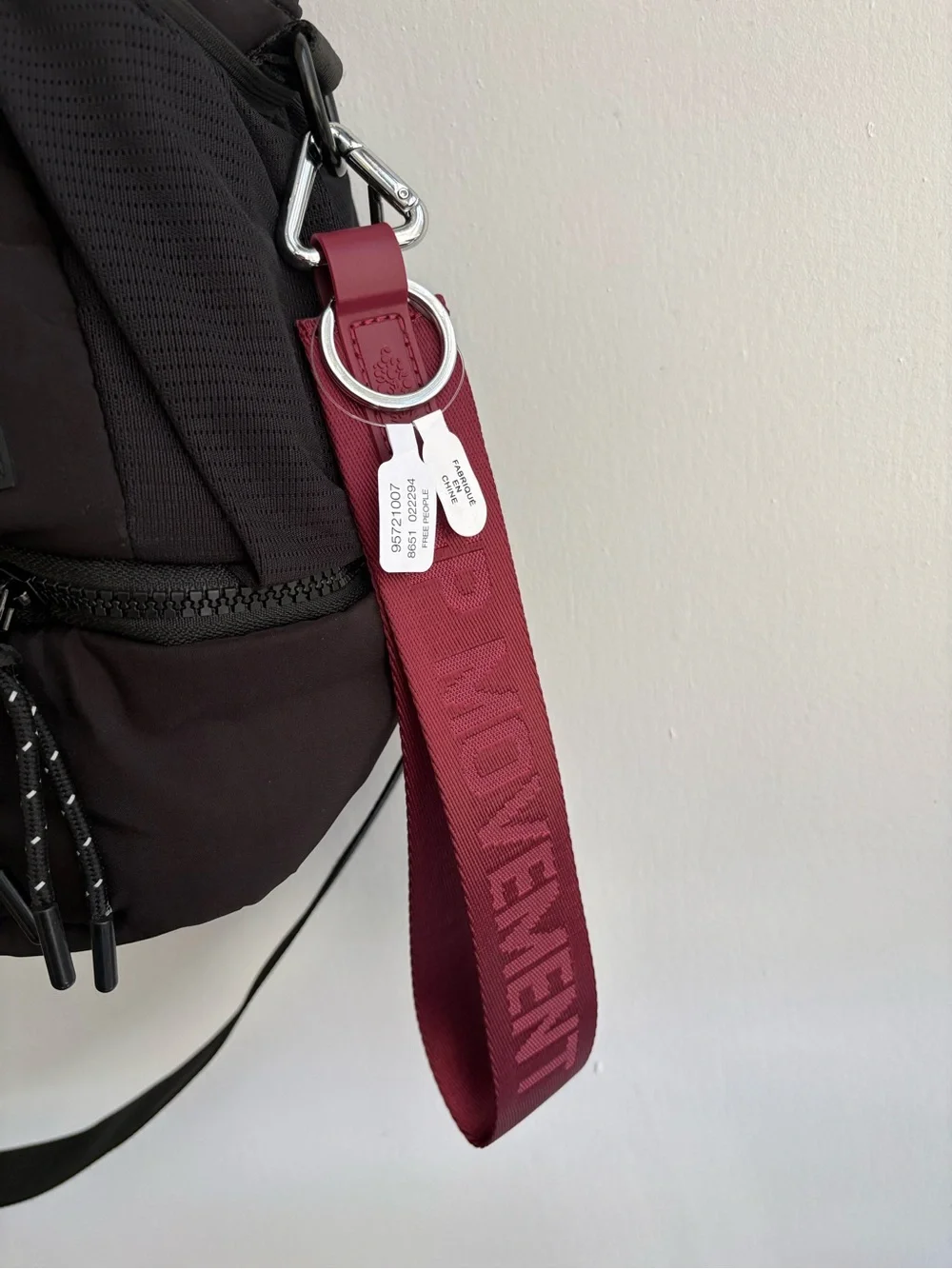 FP Movement There It Is Keychain🔥 Burgundy- New with tags🔥
